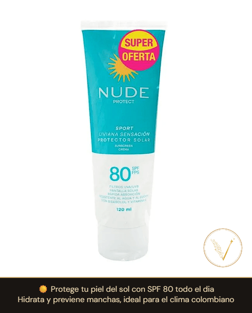 Protector Solar Nude SPF 80 – 120 ml